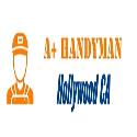 A+ Hollywood handyman company logo